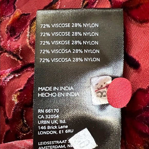 Anthropologie The Estela Sheer Printed Blouse: Burnout Edition - Picture 12 of 15